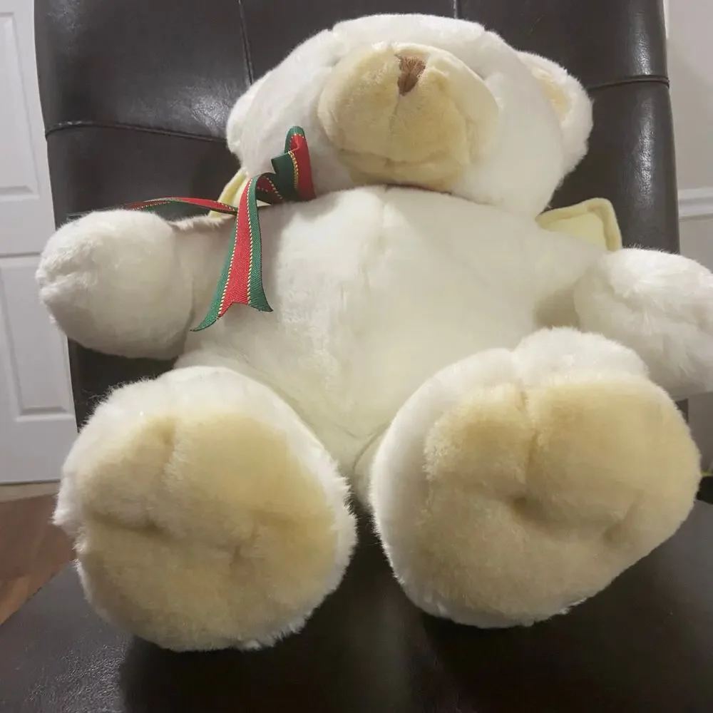 Commonwealth Toy and Novelty Co Inc Earth Buddy Vintage Angel Bear With Wings - Picture 2 of 10